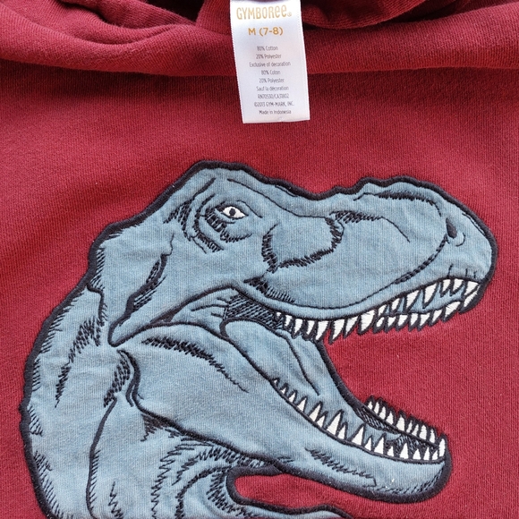 Gymboree dinosaur hoodie 7-8 years - Picture 13 of 15
